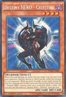 Destiny HERO - Celestial [DESO-EN006] Secret Rare | Mega City Incorporated