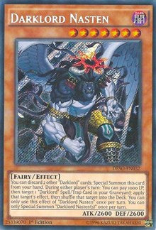 Darklord Nasten [DESO-EN032] Secret Rare | Mega City Incorporated