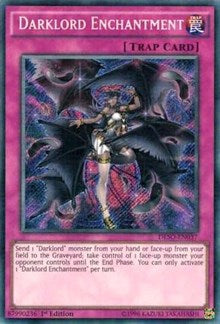 Darklord Enchantment [DESO-EN037] Secret Rare | Mega City Incorporated