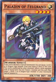 Paladin of Felgrand [OP03-EN007] Super Rare | Mega City Incorporated