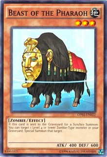 Beast of the Pharaoh [OP03-EN022] Common | Mega City Incorporated