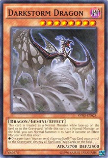 Darkstorm Dragon [OP03-EN024] Common | Mega City Incorporated