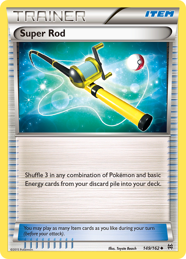 Super Rod (149/162) [XY: BREAKthrough] | Mega City Incorporated