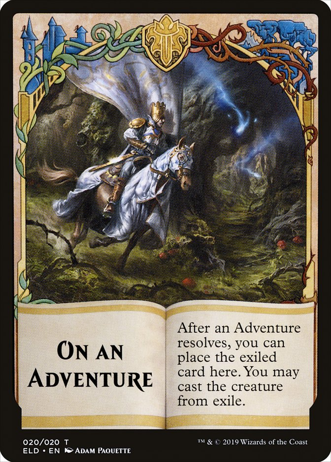 On an Adventure [Throne of Eldraine Tokens] | Mega City Incorporated