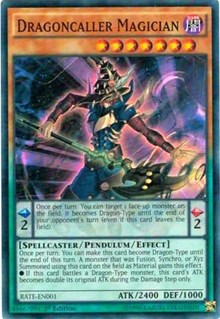 Dragoncaller Magician [RATE-EN001] Super Rare | Mega City Incorporated