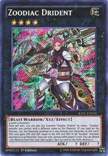 Zoodiac Drident [RATE-EN053] Secret Rare | Mega City Incorporated