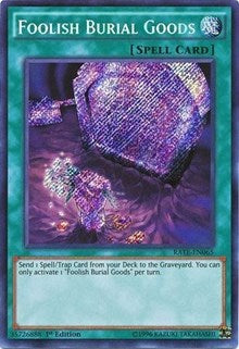 Foolish Burial Goods [RATE-EN065] Secret Rare | Mega City Incorporated