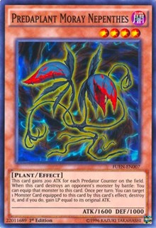 Predaplant Moray Nepenthes [FUEN-EN007] Super Rare | Mega City Incorporated