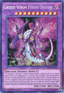 Greedy Venom Fusion Dragon [FUEN-EN010] Secret Rare | Mega City Incorporated