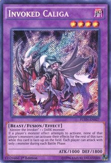 Invoked Caliga [FUEN-EN027] Secret Rare | Mega City Incorporated