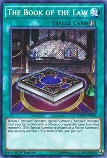 The Book of the Law [FUEN-EN036] Secret Rare | Mega City Incorporated