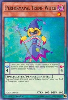 Performapal Trump Witch [FUEN-EN048] Super Rare | Mega City Incorporated