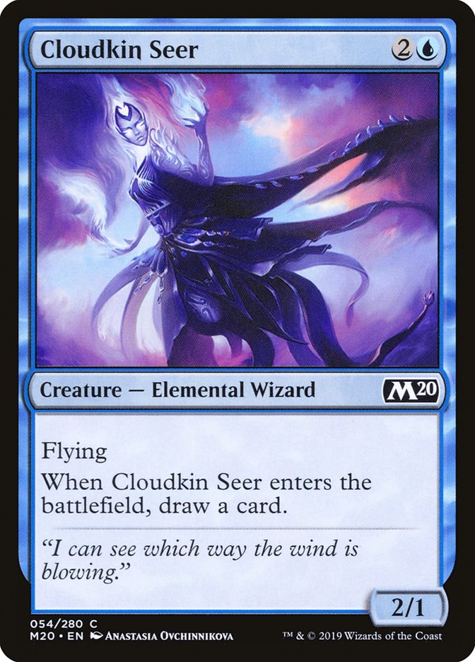 Cloudkin Seer [Core Set 2020] | Mega City Incorporated