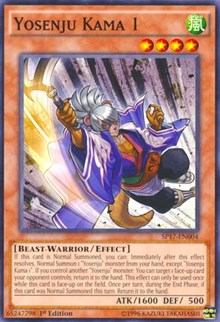 Yosenju Kama 1 (Starfoil) [SP17-EN004] Starfoil Rare | Mega City Incorporated