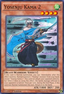 Yosenju Kama 2 (Starfoil) [SP17-EN005] Starfoil Rare | Mega City Incorporated