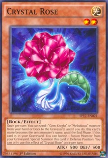 Crystal Rose (Starfoil) [SP17-EN021] Starfoil Rare | Mega City Incorporated