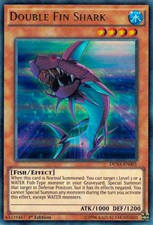 Double Fin Shark [DUSA-EN001] Ultra Rare | Mega City Incorporated