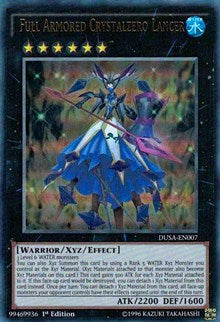 Full Armored Crystalzero Lancer [DUSA-EN007] Ultra Rare | Mega City Incorporated