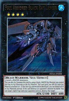 Full Armored Black Ray Lancer [DUSA-EN008] Ultra Rare | Mega City Incorporated