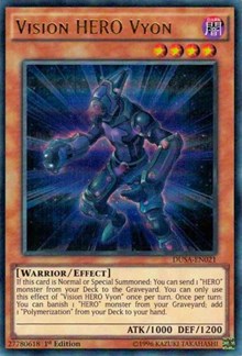 Vision HERO Vyon [DUSA-EN021] Ultra Rare | Mega City Incorporated