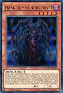 Dark Summoning Beast [DUSA-EN030] Ultra Rare | Mega City Incorporated