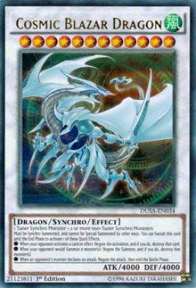 Cosmic Blazar Dragon [DUSA-EN034] Ultra Rare | Mega City Incorporated