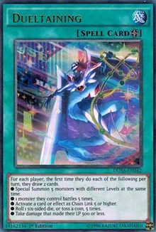 Dueltaining [DUSA-EN042] Ultra Rare | Mega City Incorporated