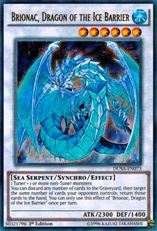 Brionac, Dragon of the Ice Barrier [DUSA-EN073] Ultra Rare | Mega City Incorporated