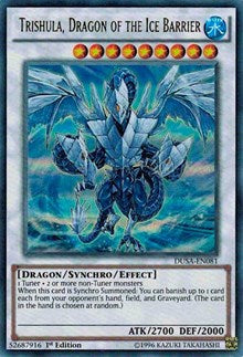 Trishula, Dragon of the Ice Barrier [DUSA-EN081] Ultra Rare | Mega City Incorporated