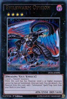 Evilswarm Ophion [DUSA-EN090] Ultra Rare | Mega City Incorporated