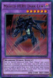 Masked HERO Dark Law [DUSA-EN094] Ultra Rare | Mega City Incorporated