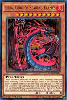 Uria, Lord of Searing Flames [DUSA-EN096] Ultra Rare | Mega City Incorporated