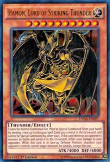 Hamon, Lord of Striking Thunder [DUSA-EN097] Ultra Rare | Mega City Incorporated