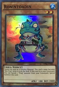 Ronintoadin [OP04-EN005] Super Rare | Mega City Incorporated