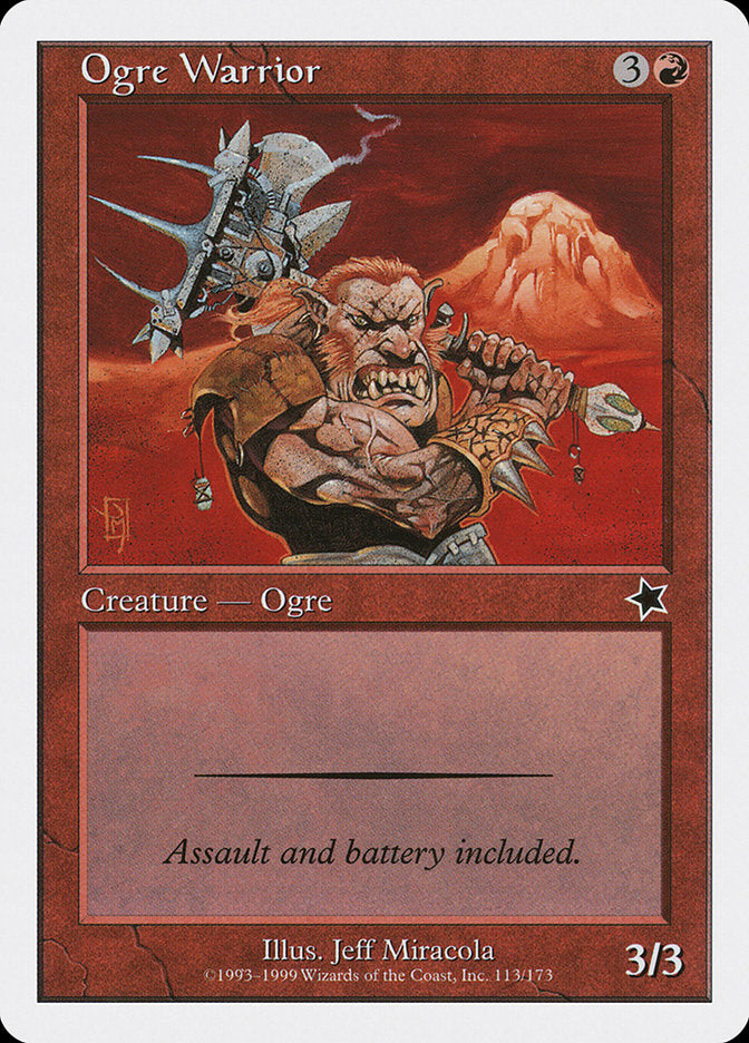 Ogre Warrior [Starter 1999] | Mega City Incorporated