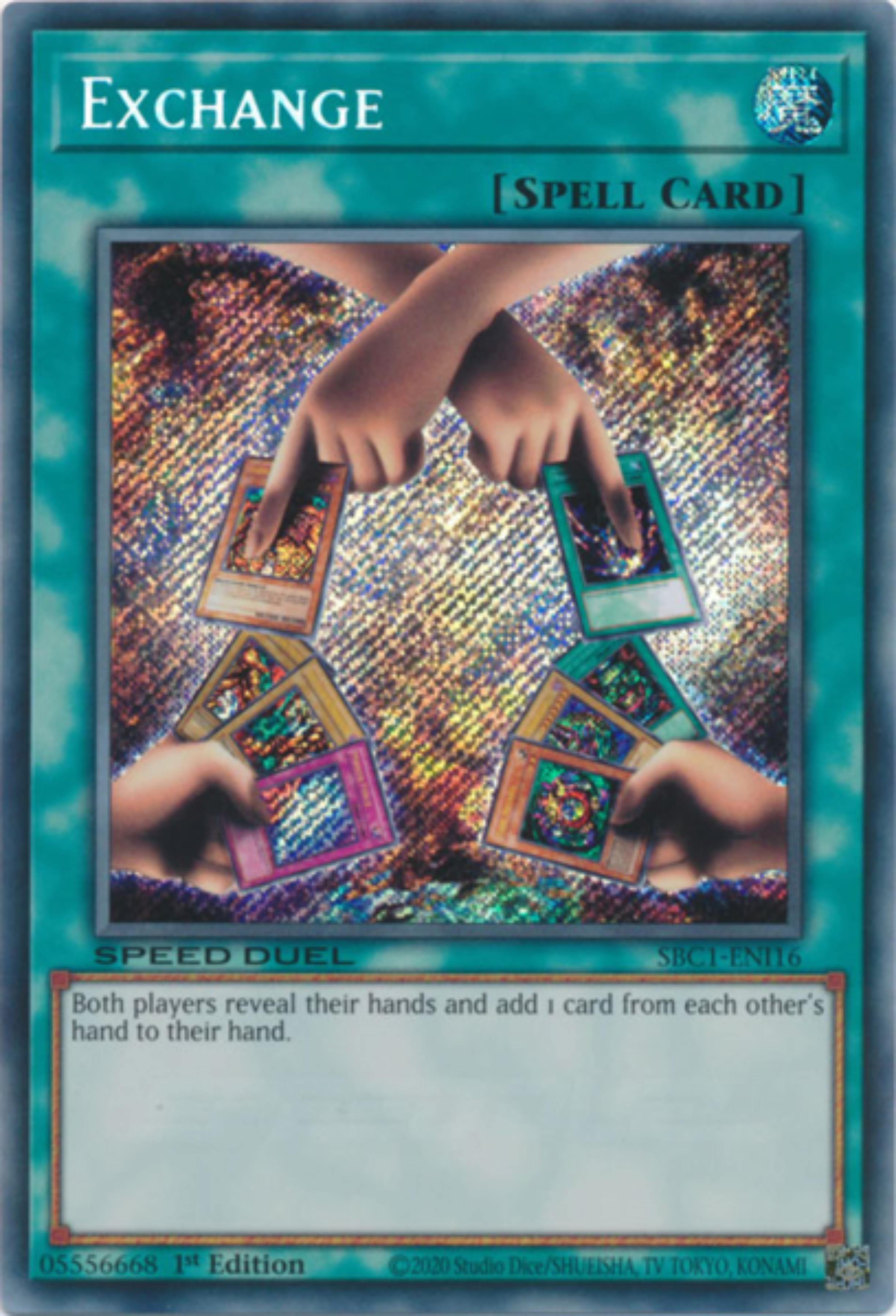 Exchange [SBC1-ENI16] Secret Rare | Mega City Incorporated