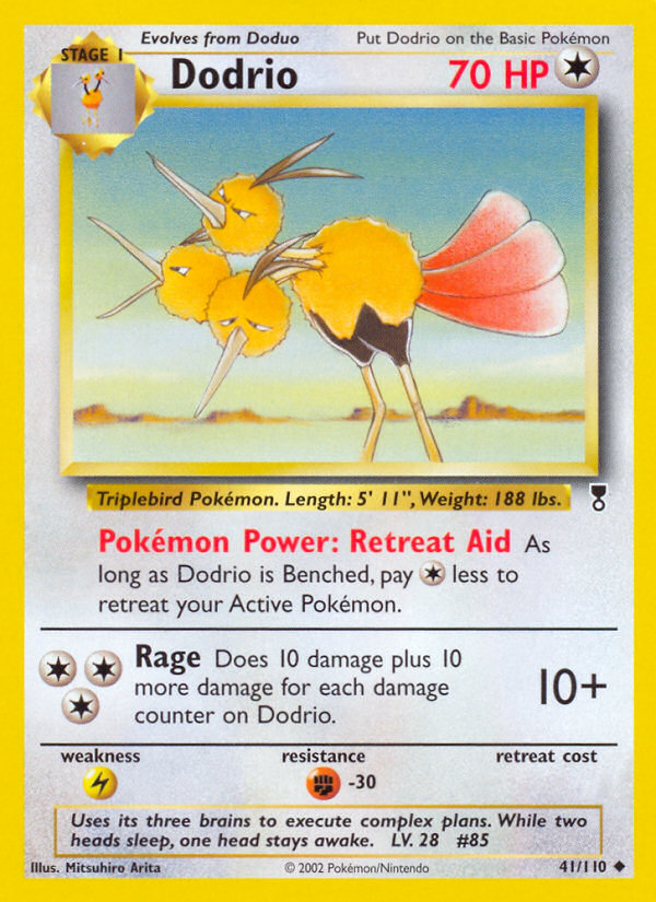 Dodrio (41/110) [Legendary Collection] | Mega City Incorporated