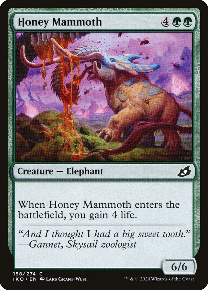 Honey Mammoth [Ikoria: Lair of Behemoths] | Mega City Incorporated