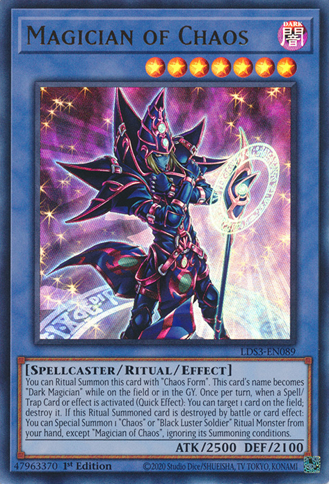 Magician of Chaos [LDS3-EN089] Ultra Rare | Mega City Incorporated