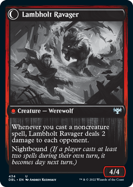 Lambholt Raconteur // Lambholt Ravager [Innistrad: Double Feature] | Mega City Incorporated