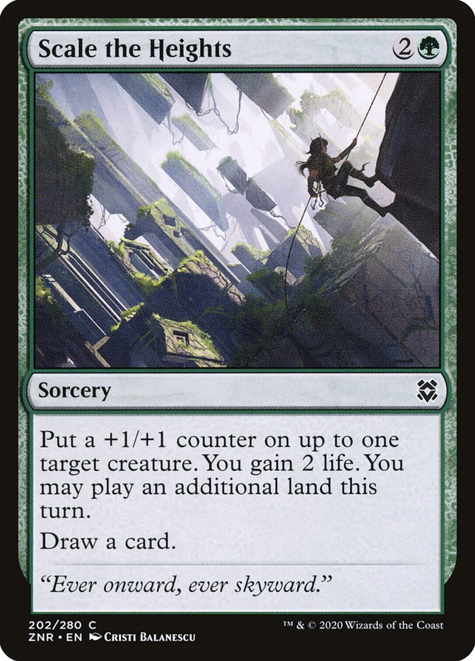 Scale the Heights [Zendikar Rising] | Mega City Incorporated