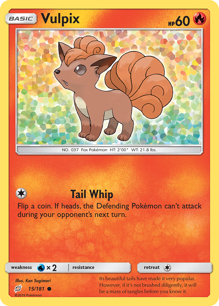 Vulpix (15/181) [Sun & Moon: Team Up] | Mega City Incorporated