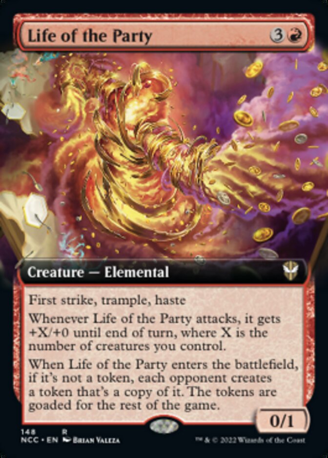 Life of the Party (Extended Art) [Streets of New Capenna Commander] | Mega City Incorporated
