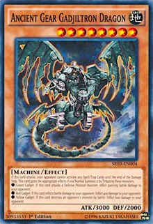 Ancient Gear Gadjiltron Dragon [SR03-EN004] Common | Mega City Incorporated