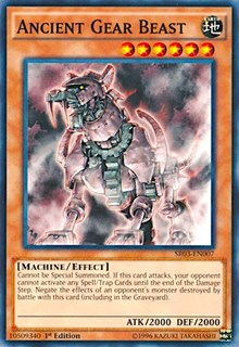 Ancient Gear Beast [SR03-EN007] Common | Mega City Incorporated