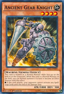 Ancient Gear Knight [SR03-EN009] Common | Mega City Incorporated