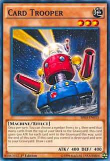 Card Trooper [SR03-EN015] Common | Mega City Incorporated