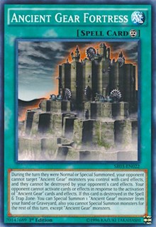 Ancient Gear Fortress [SR03-EN022] Common | Mega City Incorporated