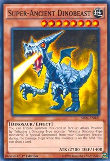 Super-Ancient Dinobeast [SR04-EN007] Common | Mega City Incorporated