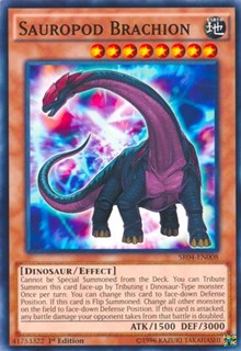 Sauropod Brachion [SR04-EN008] Common | Mega City Incorporated